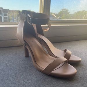 Torrid nude kitten heel sandals